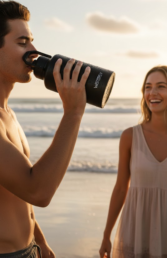 Watersy Beach Bottle - 2572ml 48Hrs Cold Water